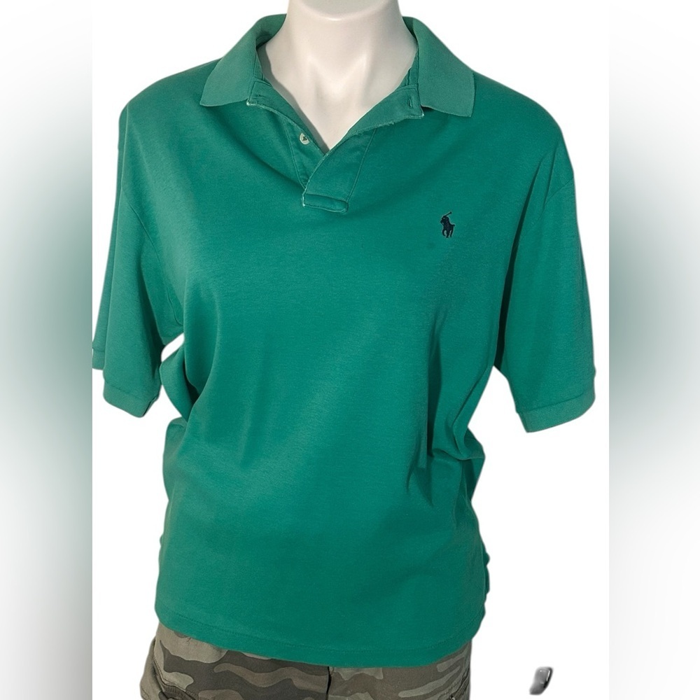 Ralph Lauren Green Short Sleeve Polo Shirt